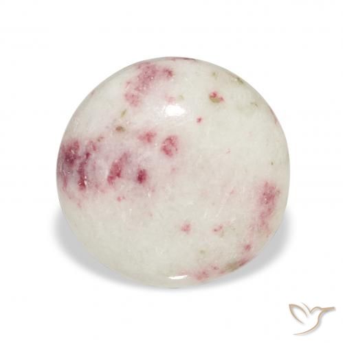8.46ct Natural Multicolorido cinábrio, Redondo, Opaco