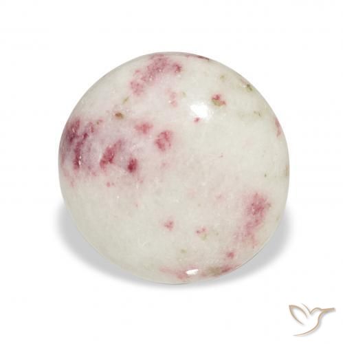 cinábrio Multicolorido Natural 8.46ct, Redondo, Opaco