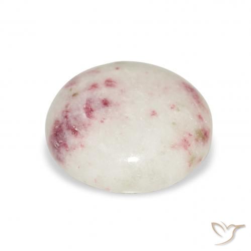 cinábrio Multicolorido Natural 8.46ct, Redondo, Opaco