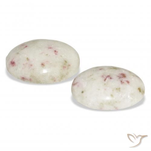 Pedras preciosas de cinábrio Multicolorido natural de 15.55 ct, oval, Opaco