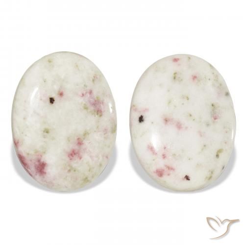 34.51ctw Natural Multicolorido cinábrio, oval, Opaco