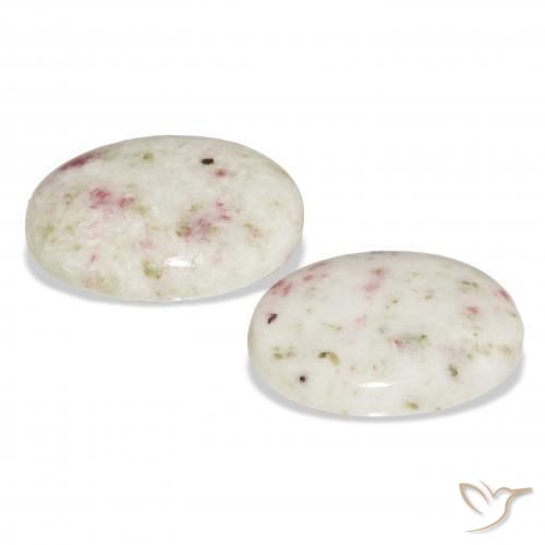 Pedras preciosas de cinábrio Multicolorido natural de 34.51 ct, oval, Opaco