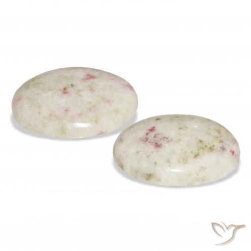 Pedras preciosas de cinábrio Multicolorido natural de 29.74 ct, oval, Opaco