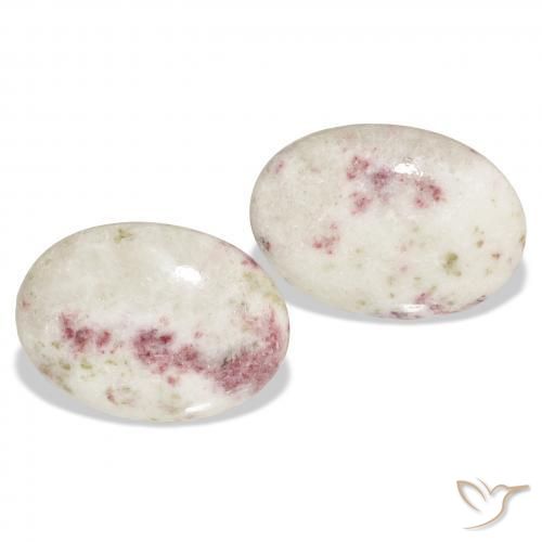Pedras preciosas de cinábrio Multicolorido natural de 22.45 ct, oval, Opaco