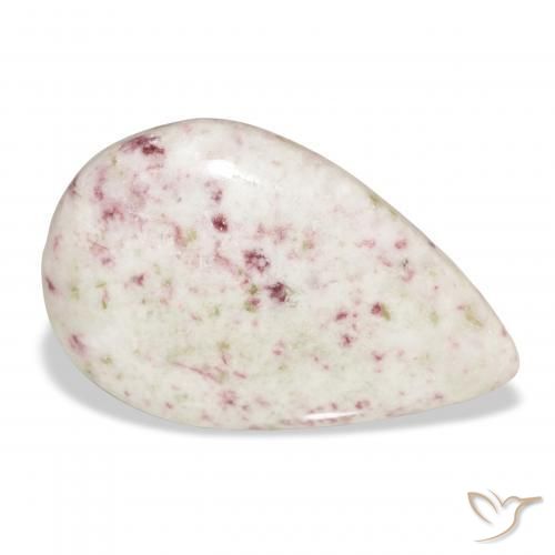 cinábrio Multicolorido Natural 28.04ct, Formato de pêra, Opaco