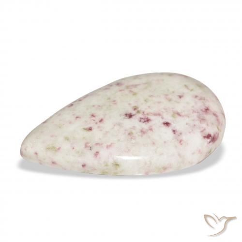 cinábrio Multicolorido Natural 28.04ct, Formato de pêra, Opaco