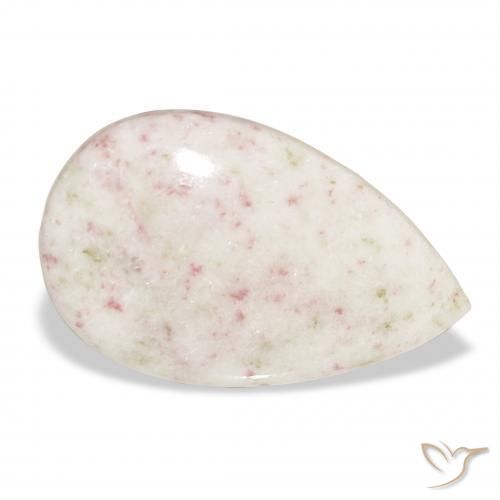 cinábrio Multicolorido Natural 18.48ct, Formato de pêra, Opaco