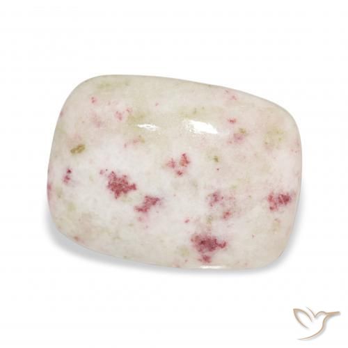 cinábrio Multicolorido Natural 8.81ct, Almofada, Opaco