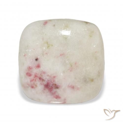 11.70ct Natural Multicolorido cinábrio, Almofada, Opaco