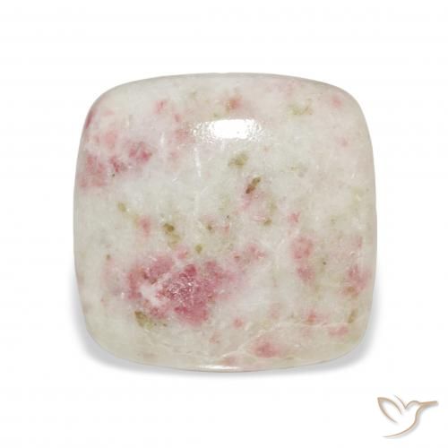11.75ct Natural Multicolorido cinábrio, Almofada, Opaco
