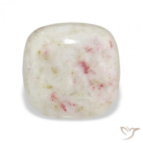 7.92ct Natural Multicolorido cinábrio, Almofada, Opaco