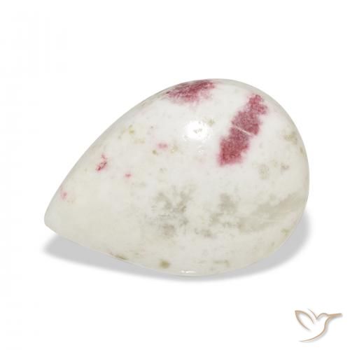 9.98ct Natural Multicolorido cinábrio, Formato de pêra, Opaco