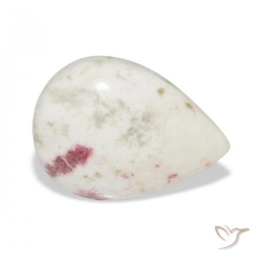 cinábrio Multicolorido Natural 9.98ct, Formato de pêra, Opaco