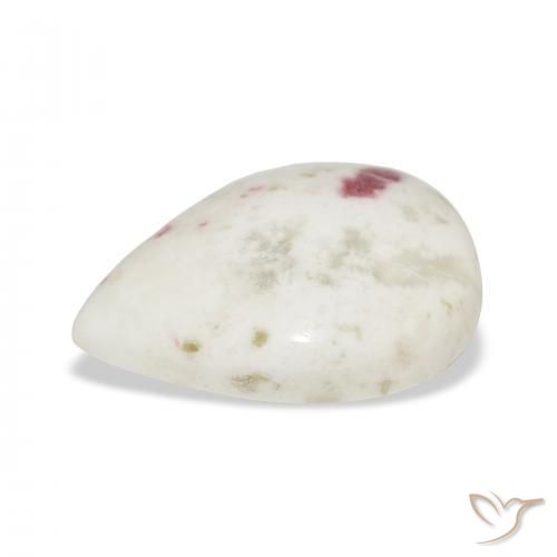 cinábrio Multicolorido Natural 9.98ct, Formato de pêra, Opaco