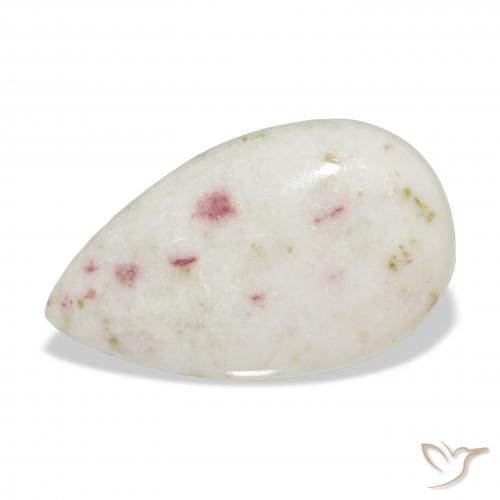 14.91ct Natural Multicolorido cinábrio, Formato de pêra, Opaco