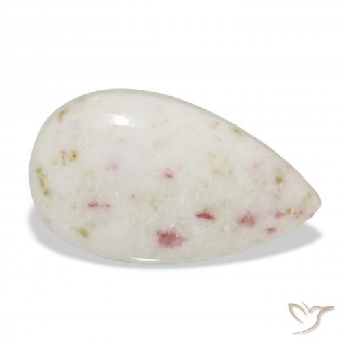 cinábrio Multicolorido Natural 14.91ct, Formato de pêra, Opaco