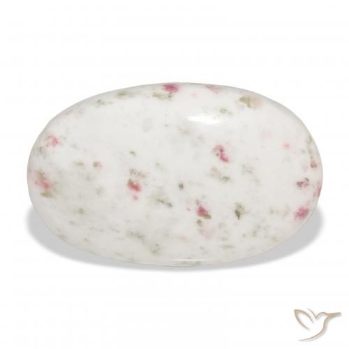 15.24ct Natural Multicolorido cinábrio, oval, Opaco