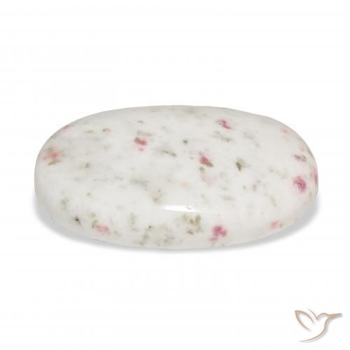 cinábrio Multicolorido Natural 15.24ct, oval, Opaco