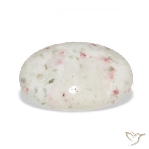 cinábrio Multicolorido Natural 14.52ct, oval, Opaco