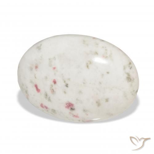 cinábrio Multicolorido Natural 15.60ct, oval, Opaco