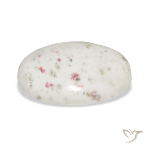 cinábrio Multicolorido Natural 15.60ct, oval, Opaco