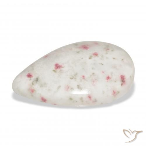 cinábrio Multicolorido Natural 15.67ct, Formato de pêra, Opaco