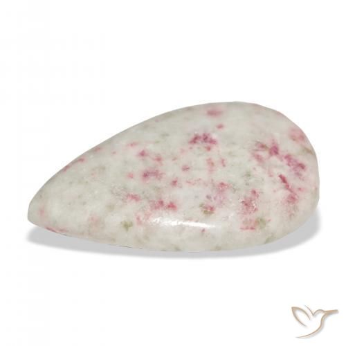 cinábrio Multicolorido Natural 17.31ct, Formato de pêra, Opaco