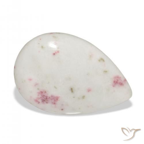 cinábrio Multicolorido Natural 13.28ct, Formato de pêra, Opaco