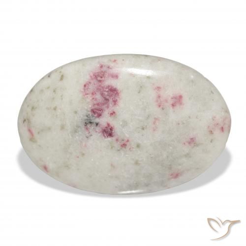 16.48ct Natural Multicolorido cinábrio, oval, Opaco