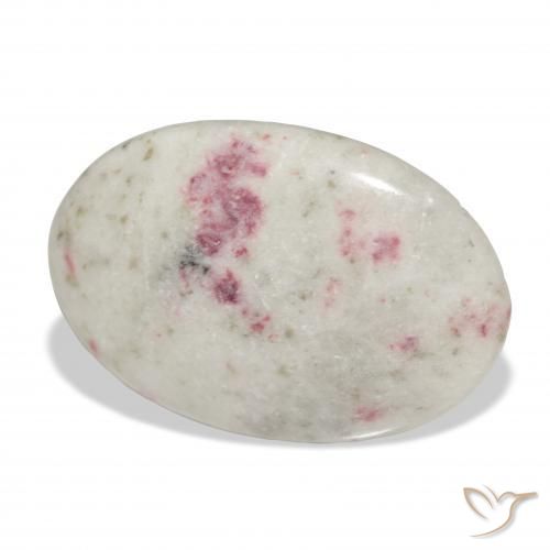 cinábrio Multicolorido Natural 16.48ct, oval, Opaco