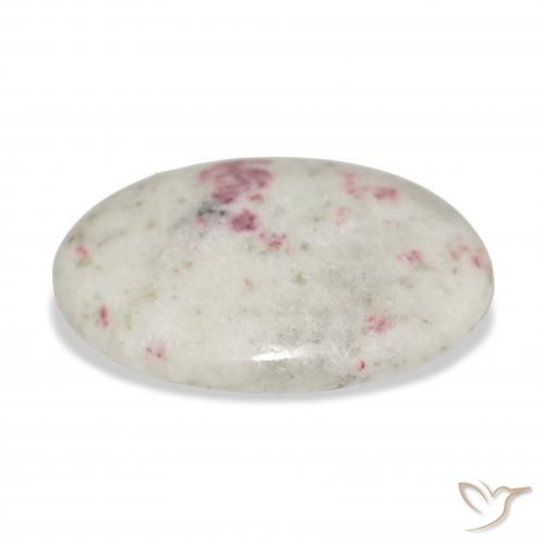 cinábrio Multicolorido Natural 16.48ct, oval, Opaco