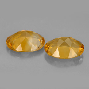 Pedras preciosas de citrino amarelo natural de  ct, corte oval, VVS