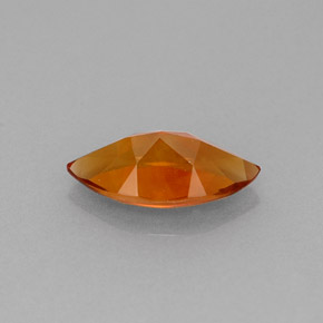 Citrino laranja natural 0,88ct, marquise, VVS-VS