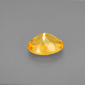 Citrino amarelo natural 1,80ct, corte oval, VVS
