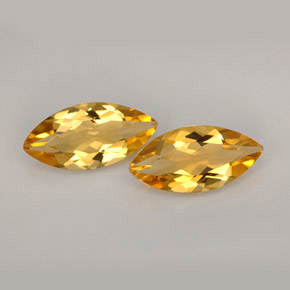 Pedras preciosas de citrino laranja natural de  ct, marquise, VVS-VS