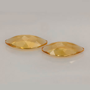 Pedras preciosas de citrino laranja natural de  ct, marquise, VVS-VS