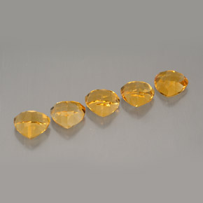 Pedras preciosas de citrino amarelo natural de  ct, trillion, VVS-VS