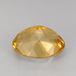 Citrino laranja natural 3,31ct, corte oval, VVS-VS