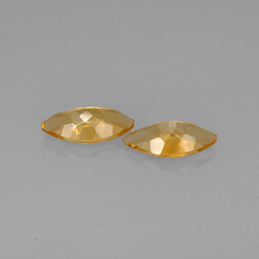 Pedras preciosas de citrino amarelo natural de  ct, marquise, VVS-VS