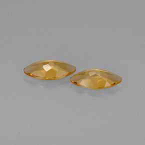 Pedras preciosas de citrino amarelo natural de  ct, marquise, VVS