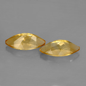 Pedras preciosas de citrino ouro natural de  ct, marquise, VVS