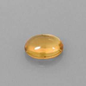Citrino amarelo natural 2,66ct, corte oval, transparente