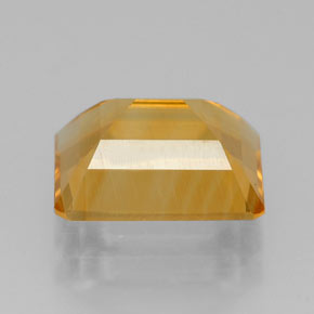 Citrino amarelo natural 2,05ct, corte esmeralda, VVS-VS