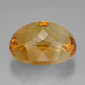 Citrino Amarelo Dourado Natural 25.86ct, Corte Oval, VVS