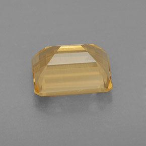 Citrino amarelo natural 2,31ct, corte esmeralda, VVS