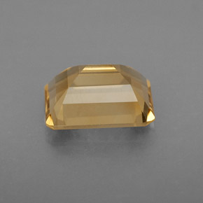 Citrino amarelo natural 2,05ct, corte esmeralda, VS