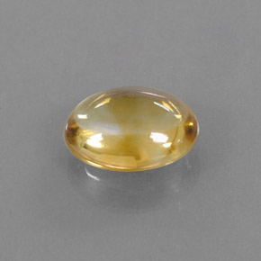 Citrino ouro natural 2,74ct, corte oval, transparente