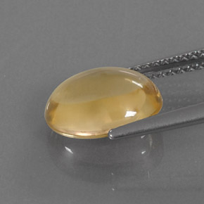 Citrino ouro natural 2,52ct, corte oval, transparente