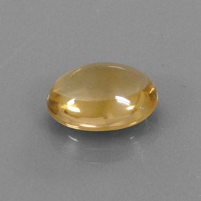 Citrino ouro natural 2,87ct, corte oval, transparente