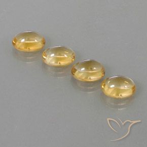 Pedras preciosas de Citrino Laranja Dourada natural de 9.43 ct, oval, Transparente